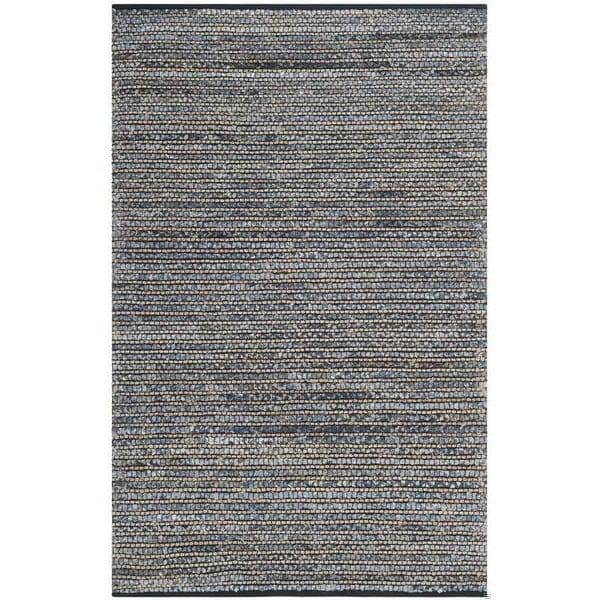 Safavieh Cape Cod Hand Woven Square Rug- Blue- 4 X 4 Ft. CAP365A-4SQ - main
